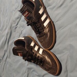 Adidas Black and White Samba Sneakers